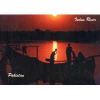 Pakistan Beautiful Postcard River Indus