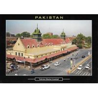 Pakistan Beautiful Postcard Tolington Market Anarkali Lahore