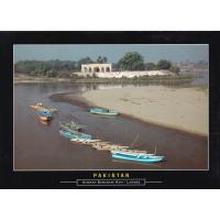 Pakistan Beautiful Postcard Kamran Baradari River Ravi Lahore