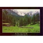 Pakistan Beautiful Postcard Mankial Peaks