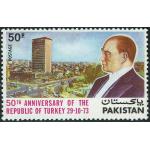 Pakistan 1973 Stamp Kemal Ataturk MNH