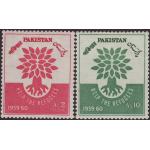 Pakistan Stamps 1960 World Refugee Year