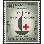 Pakistan Stamps 1963 Centenary of Red Cross