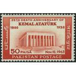 Pakistan Stamps 1963 Death Anniversary of Kemal Ataturk