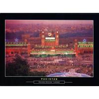 Pakistan Beautiful Postcard Railway Station Lahore