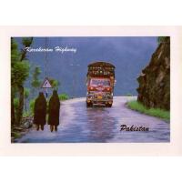 Pakistan Beautiful Postcard Karakoram Highway .