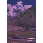 Pakistan Beautiful Postcard Safari Jeep In Mountain Valleys