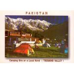 Pakistan Beautiful Postcard Camping Site At Local Hotel