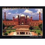 Pakistan Beautiful Postcard Badshahi Mosque Lahore .