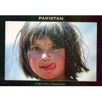 Pakistan Beautiful Postcard Innocent Girl Of Swat