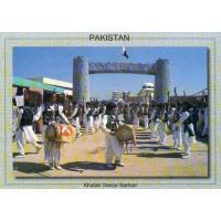 Pakistan Beautiful Postcard Khattak Folk Dance Of NWFP