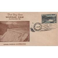Pakistan Fdc 1961 Warsak Dam Hydro Electric Project