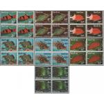 Laos 1987 Stamps Marine Life Fishes
