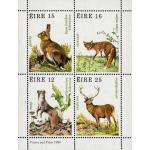 Eireland 1980 Stamps Irish Ermine Hare Hunting Fox Red Deer MNH
