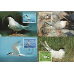 WWF Benin 1989 Maxi Cards Roseate Tern Birds
