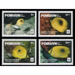 WWF Penryhn 2017 Stamps Butterfly-Fish MNH