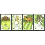 WWF Fiji 1988 Stamps Tree Frogs MNH