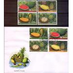 Laos 2003 Fdc & Stamps Fruits