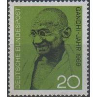 Germany 1969 Stamps Gandhi Centenary