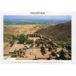 Pakistan Postcard Ruins Of Buddhist Monastery