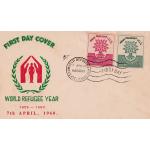 Pakistan Fdc 1960 World Refugee Year