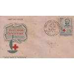 India Fdc 1963 Red Cross Centenary