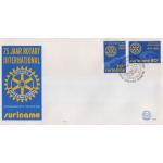 Suriname Fdc 1980 Rotary International