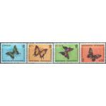 Indonesia 1961 Stamps Butterflies MNH