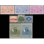 Pakistan Stamps 1957 Year Pack Independence Day Flag
