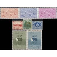 Pakistan Stamps 1957 Year Pack Independence Day Flag