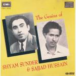 The Genius Of Shyam Sunder & Sajjad Hussain Emi Cd