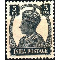 British India 1946 KGVI 3 Paisas Stamps MNH