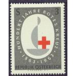 Austria 1963 Stamps Red Cross Centenary