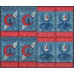 Egypt Palestine 1965 Stamps Red Cros Centenary MNH