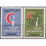 Syria 1963 Stamps Red Cross Centenary