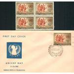 India Fdc 1960 & Stamps Unicef Day