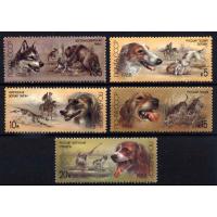 Russia 1988 Stamps Hunting Dogs MNH