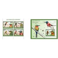 Togo 1996 S/Sheet & Stamps Birds Bee Eater MNH