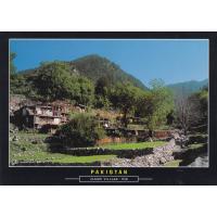 Pakistan Beautiful Postcard Jandri Village Dir