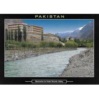 Pakistan Beautiful Postcard Masherbrum Hotel Skardu