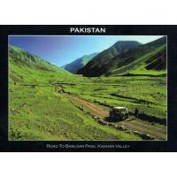 Pakistan Beautiful Postcard Road To Babusar Paas