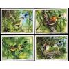 WWF Cook Island 1989 Fdc Maxi Cards Birds Rarotonga Flycatcher