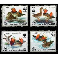 WWF Korea 1987 Stamps Bee Birds Ducks