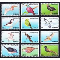Samoa 2013 Stamps Birds Complete Set MNH