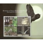 Tonga 2012 Stamps S/Sheet Short Eared Owls MNH