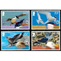 WWF South Georgia 2012 Stamps Sea Birds MNH