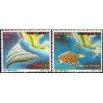 Mexico 1982 Stamps Marine Life Whales & Turtles MNH