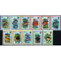 Montserrat 1981 Stamps Official Set Marine Life Fishes MNH