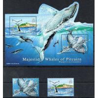Pitcairn Islands 2006 S/Sheet & Stamps Odd Shape Humpback Whales