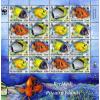 WWF Pitcairn Island 2010 Stamps Coral Reef Fish MNH